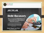 Debt Recovery Dubai