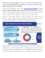Webinar-and-Webcast-Market size, Report & Analysis