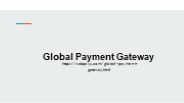 Global Payment Gateway - WebPays