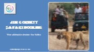 Jim Corbett Safari Booking