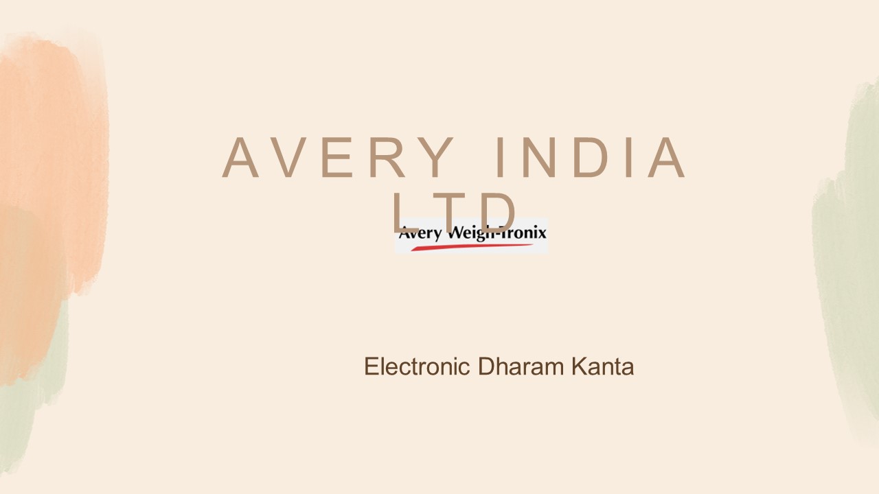 Electronic Dharam Kanta Machine: A Weighing Scale | Avery