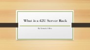 What is a 42U Server Rack