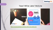 Travel White Label Website