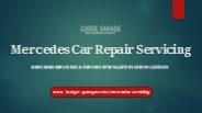 Mercedes  Car Repair  Servicing
