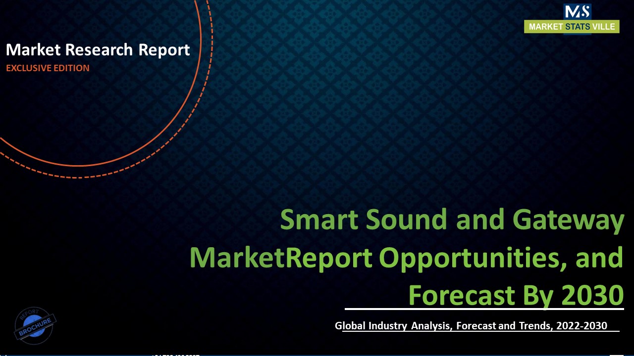 Smart Sound and Gateway Market Revenue Growth and Quantitative Analysis Till 2030