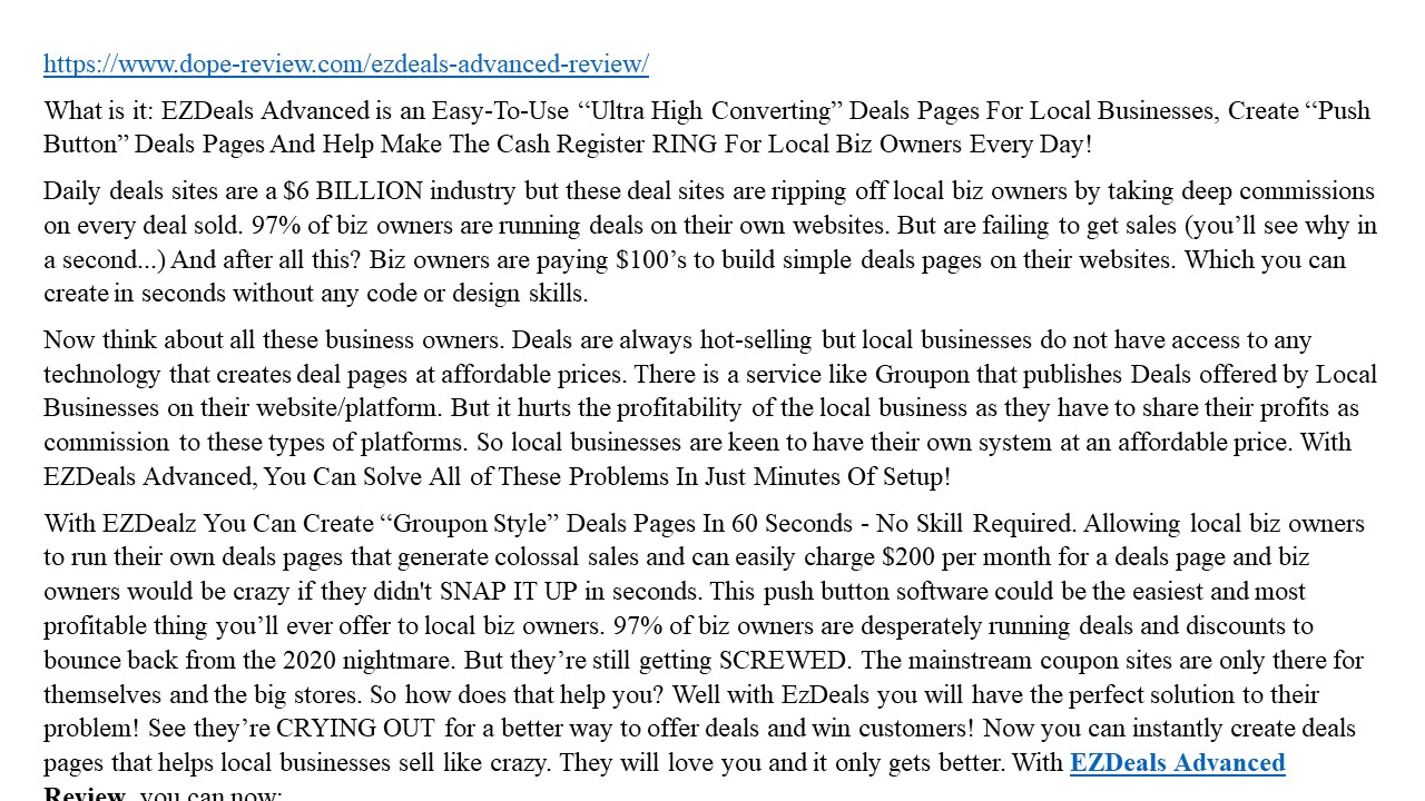 presentation player overlay