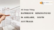Kitchen and Bathroom Renovations Adelaide | All Areas Tiling