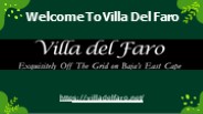 Welcome To Villa Del Faro