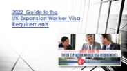 2022 Guide to expansion worker visa requirements by The SmartMove2UK