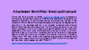 Aluminium Sheet Prices online