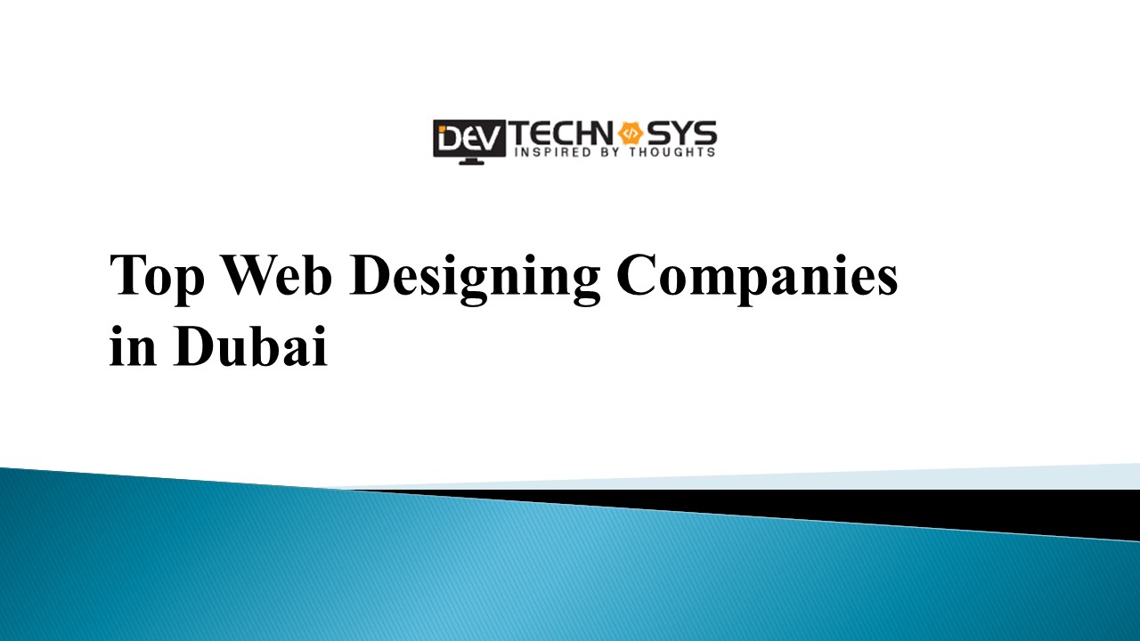 Top Web Designing Companies in Dubai