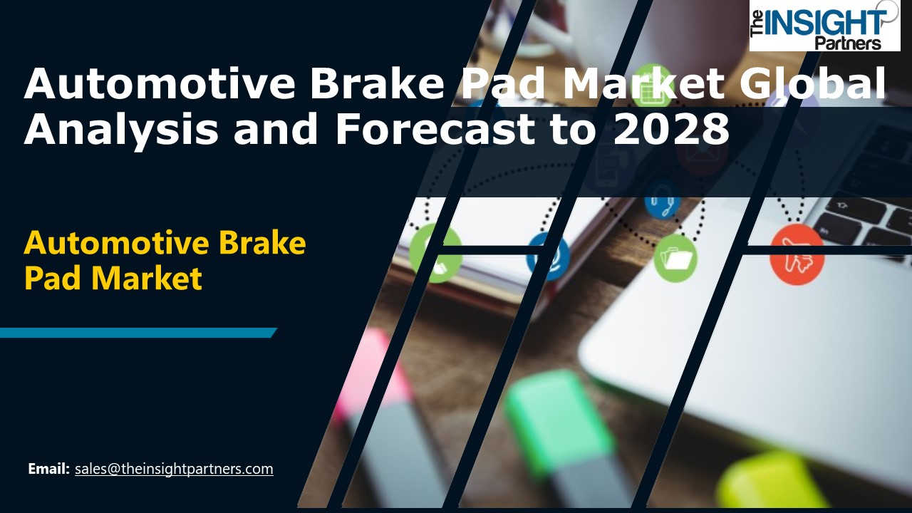 Automotive Brake Pad Market Growing at 3.8% CAGR 2021-28