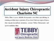 Accident Injury Chiropractic Charlotte NC