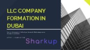 LLC Company Formation in Dubai