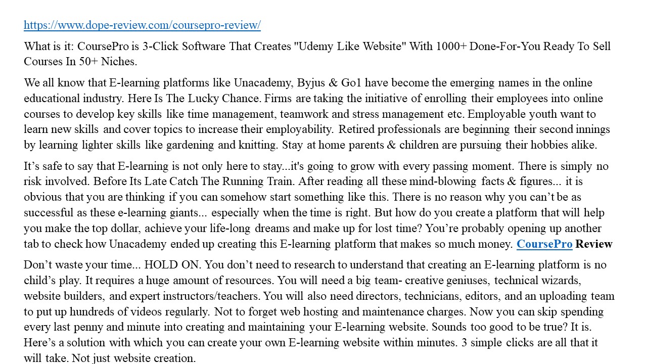 presentation player overlay