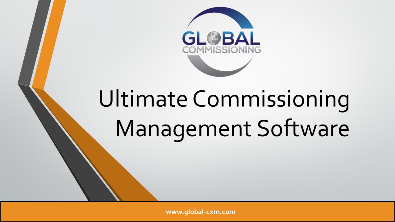 Ultimate Commissioning Management Software