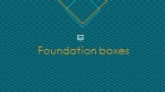 Branded custom foundation boxes wholesale