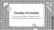 Timothy Terrentine - An Assertive and Competent Professional