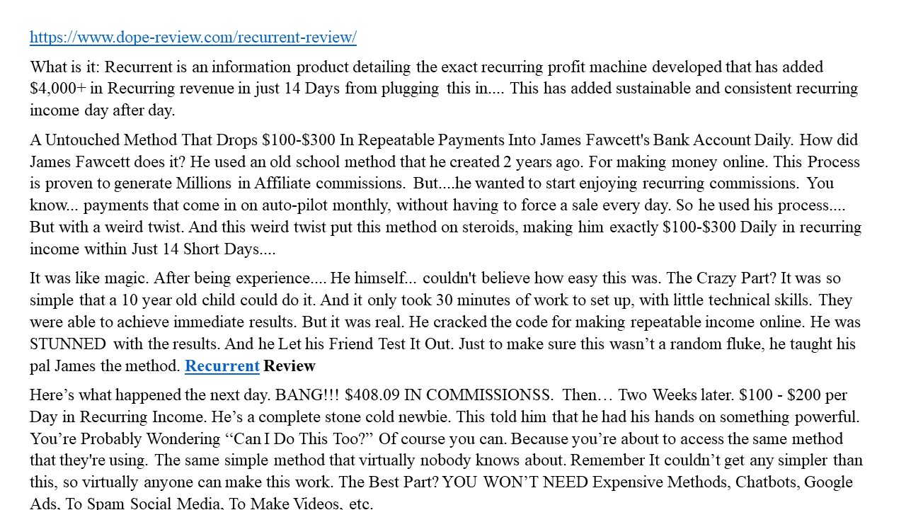 presentation player overlay