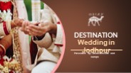 Plan A Destination Wedding in Jodhpur