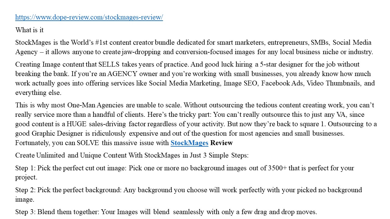 presentation player overlay