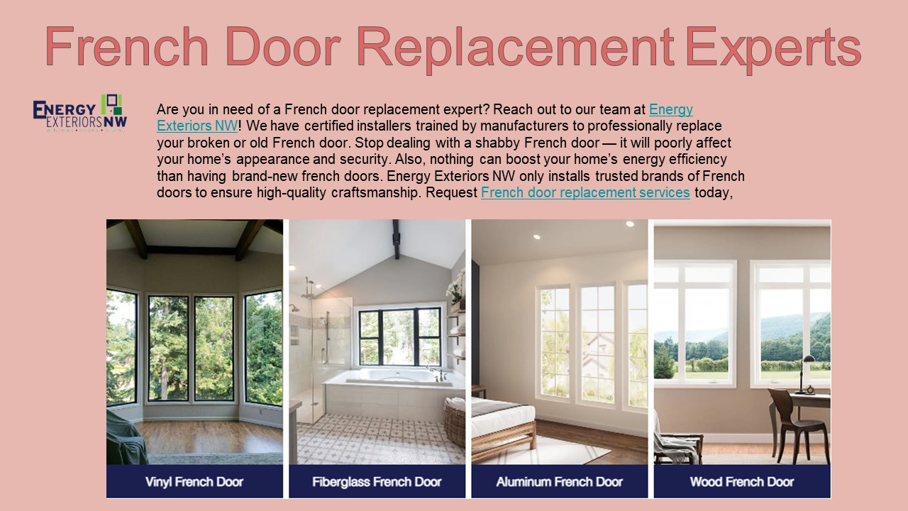 Energy Exteriors NW | French Door Replacements