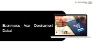 #1 Ecommerce App Development Dubai | Code Brew Labs