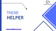 Thesis Helpers - Words Doctorate