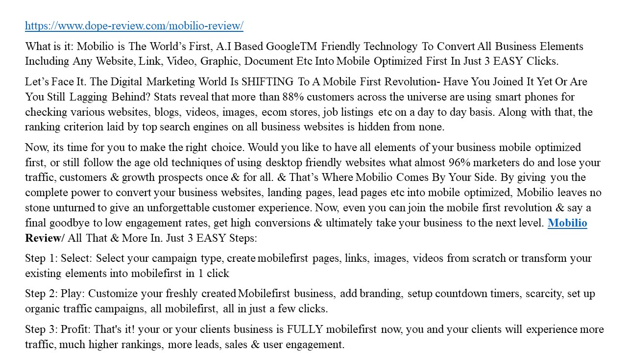 presentation player overlay