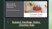 Branded Handbags Online – Chouhan Rugs