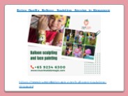 Enjoy Balloon Sculpting Service in Singapore