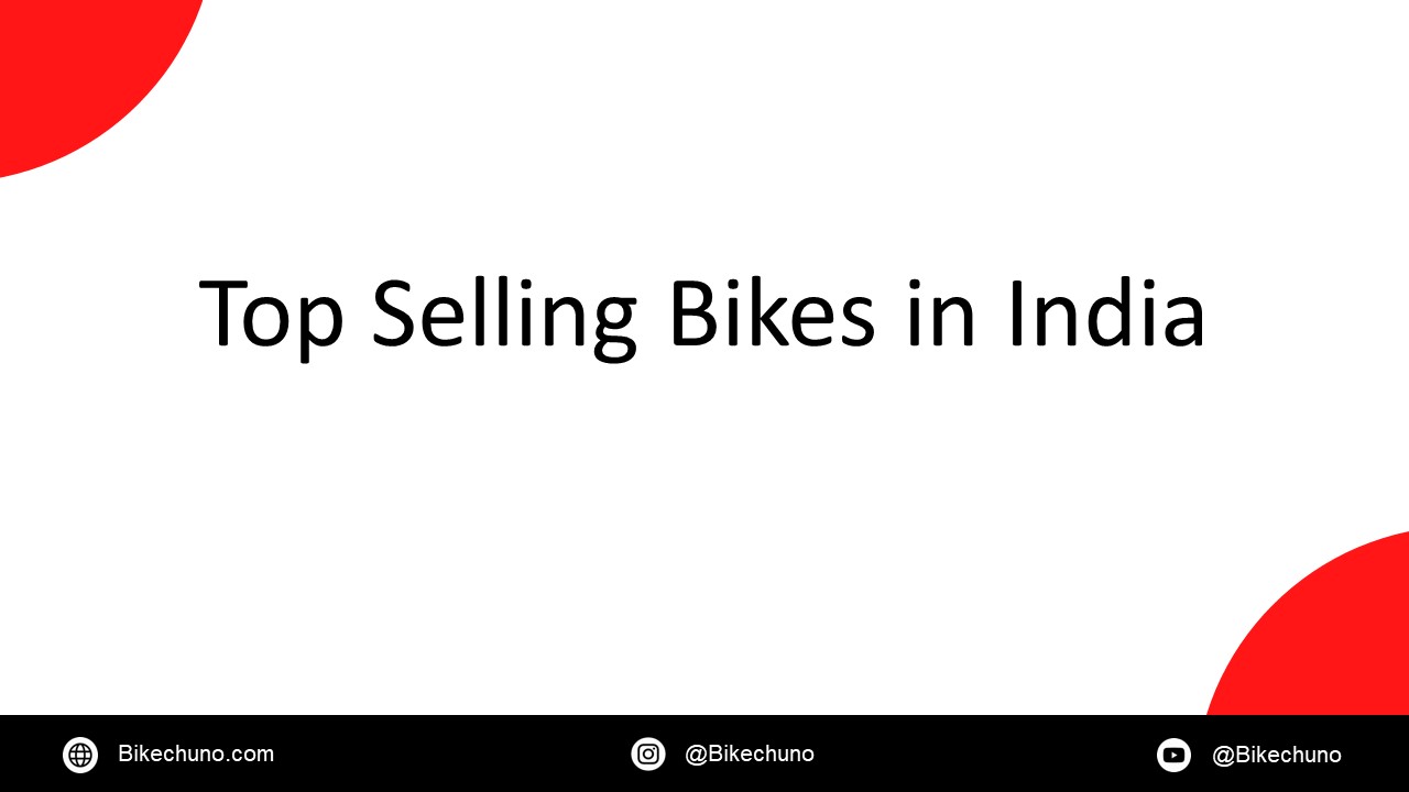 top selling bikes in India 2022