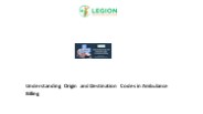Understanding Origin and Destination Codes in Ambulance Billing