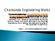 Chamunda Engineering Works