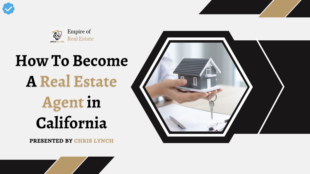 PPT How To A Real Estate Agent in California PowerPoint