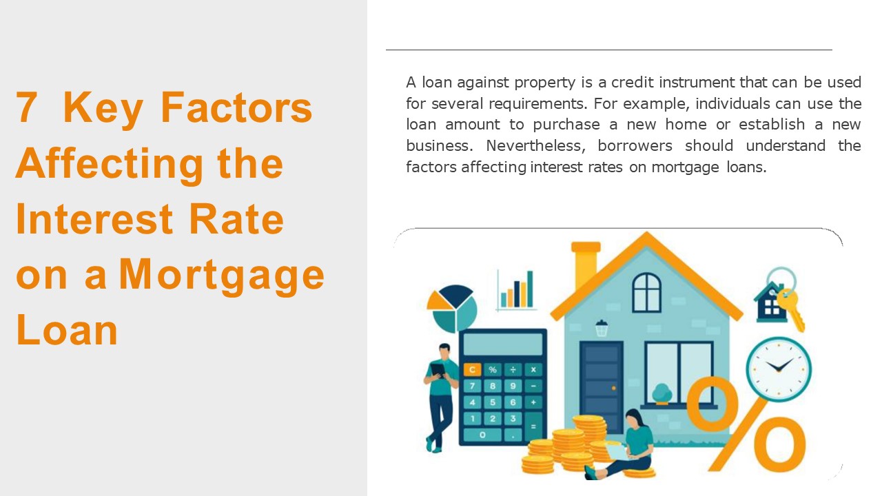 Factors that Affecting Your Interest Rate on a Mortgage Loan