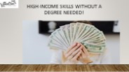 High-Income Skills Without a Degree Needed!