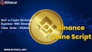 Start a crypto exchange business with binance clone script