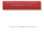 Chandigarh Haveli-best banquet halls in Chandigarh