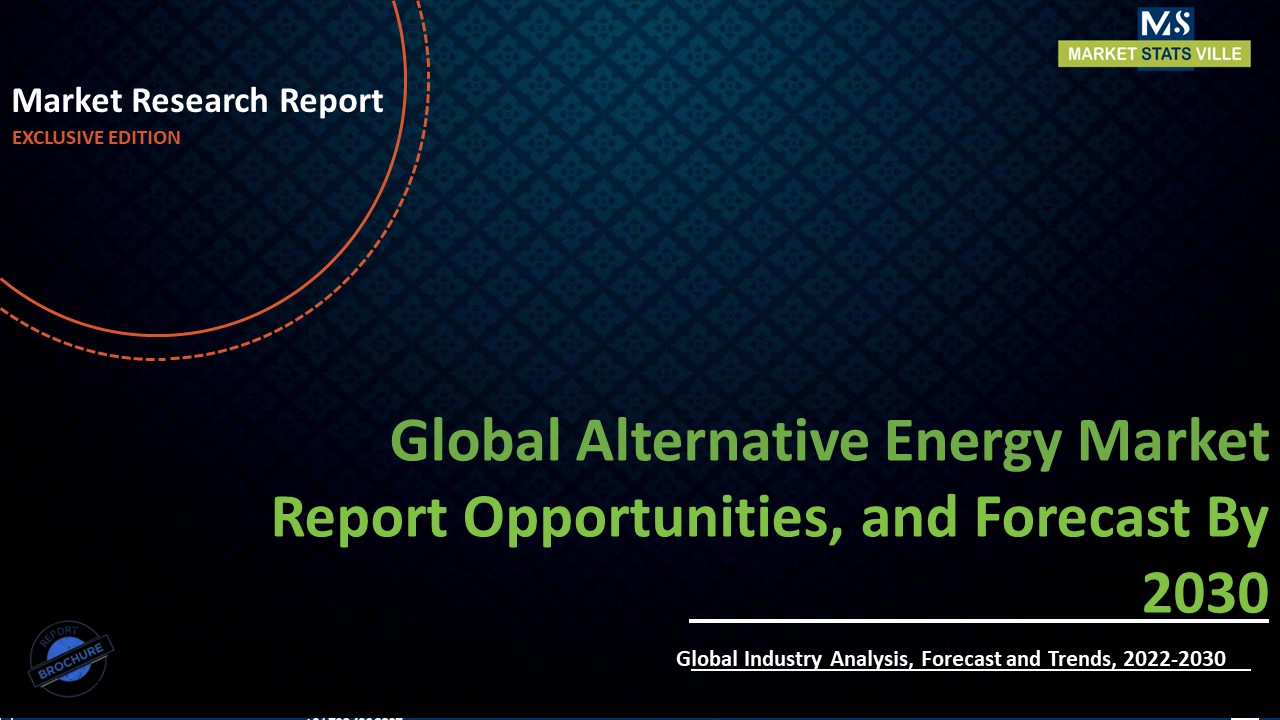 Alternative Energy Market Revenue Growth and Quantitative Analysis Till 2030