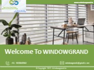 Window blinds in Bangalore