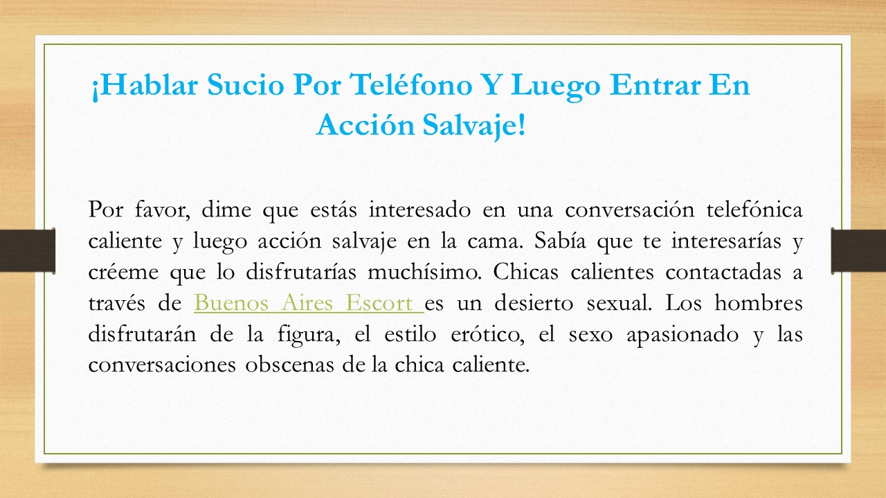 ¡Hablar Sucio Por Teléfono Y Luego Entrar En Acción Salvaje ...
