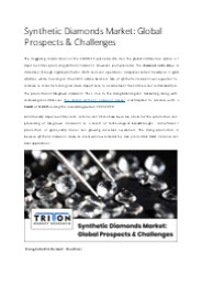 Synthetic Diamonds Market: Global Prospects & Challenges