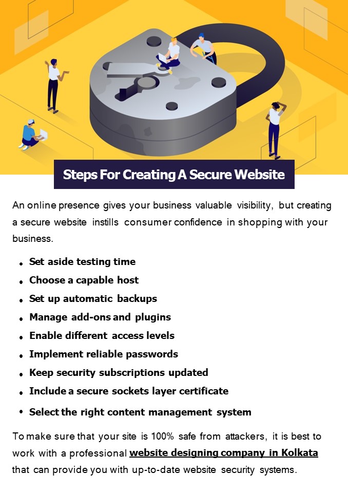 PPT – Steps For Creating A Secure Website PowerPoint presentation ...