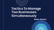 Tactics to manage two businesses simultaneously