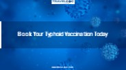 Book Your Typhoid Vaccination Today