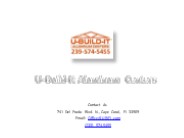 U-Build-It Aluminum Centers  @myubi