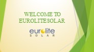 Best Rooftop Solar Solutions In Vadodara - Eurolite Solar