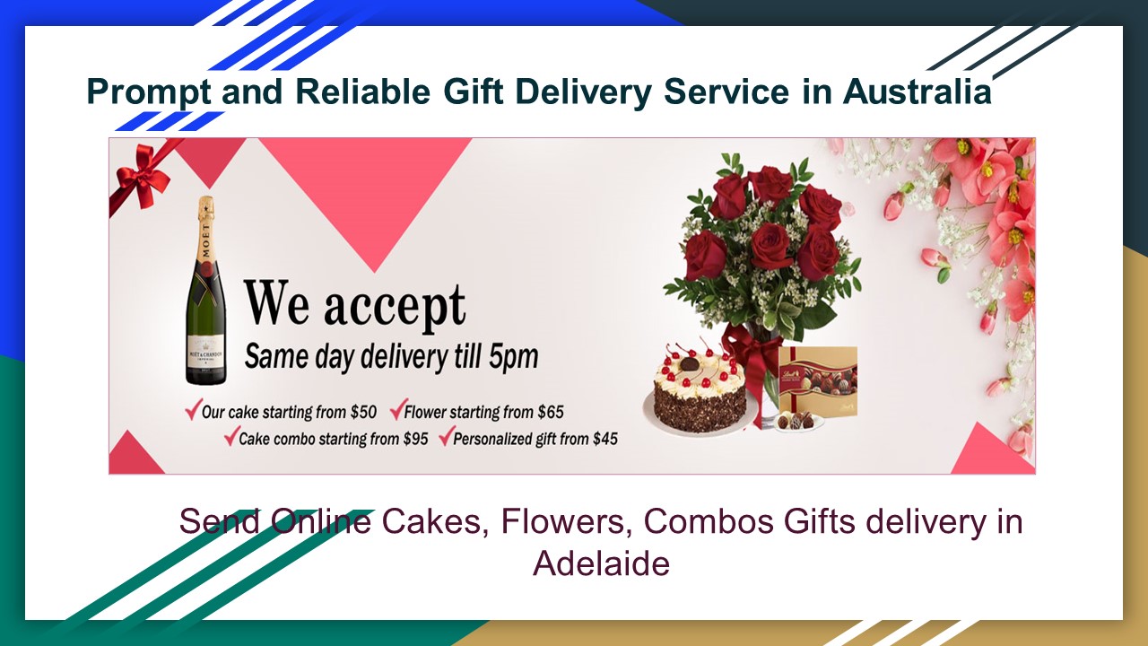 Send Online Cakes, Flowers, Combos Gifts delivery in Adelaide