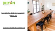 BestInterior Designing course in hyderabad